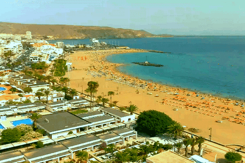 Playa Las-Vistas - Tenerife webcam