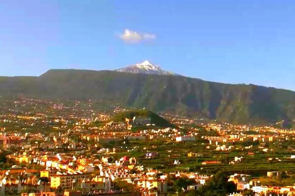 Teide and Tigaiga Hotel - Tenerife webcam
